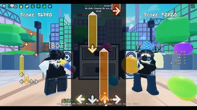 Funky Friday - Bad Apple (Lunatic) FC (99.66%) смотреть онлайн