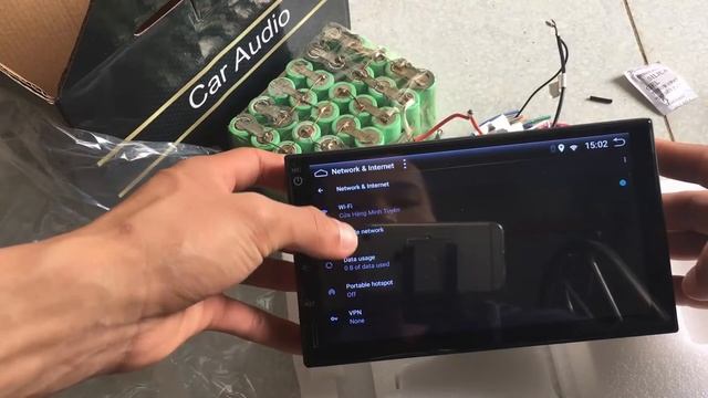 Mở hộp màn android 7 inh đặt từ Banggood. смотреть онлайн