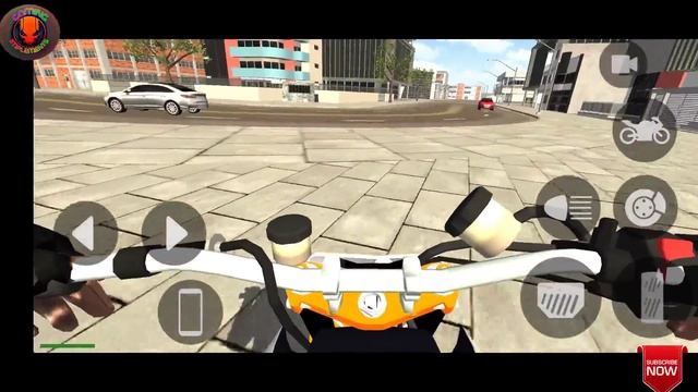 indian bike driving 3d /gameplay Android iOS KTM Duke bike stunts ride India car pulsar New update смотреть онлайн