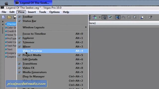 Sony Vegas 10 Tutorial [How to Get Video Preview Back] смотреть онлайн