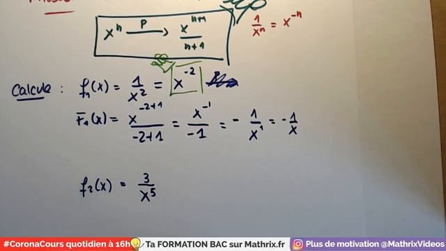 Mathrix en Direct : Intégrales et Primitives 1/2 #CoronaCours #12 смотреть онлайн