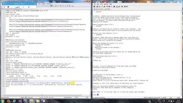 การติดตั้ง CentOS 6 + Percona 5.5.30 เพื่อใช้งาน winclinic part 4 ติดตั้ง percona server смотреть онлайн