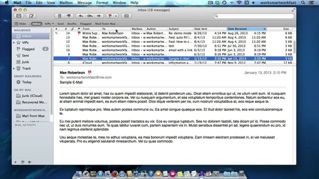 Columns in Mail смотреть онлайн