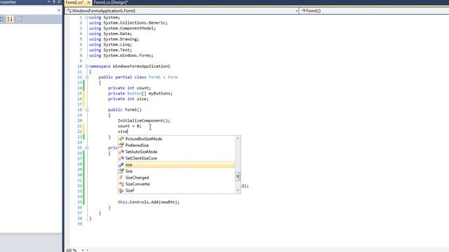 Windows Programming Part 6.4: Creating Controls Dynamically смотреть онлайн