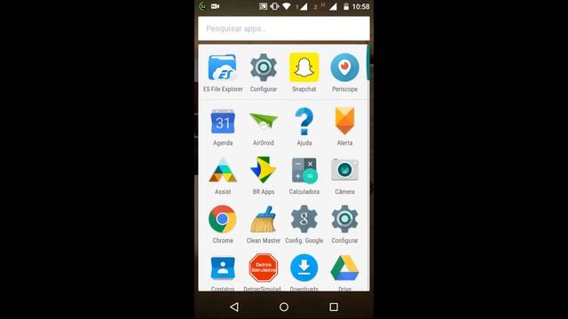 Novo launcher Menu do Android смотреть онлайн