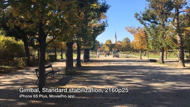 Electronic gimbal vs. iPhone stabilization (Zhiyun Smooth-C test) смотреть онлайн