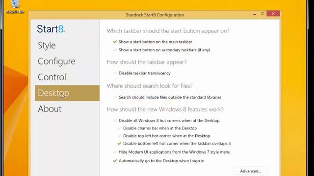 How to Make Windows 8 or Windows 8.1 to Look and Feel like Windows 7? смотреть онлайн