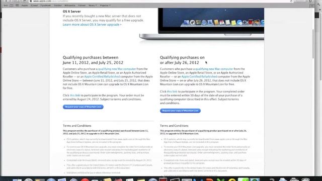 Free Update to OS X Mountain Lion смотреть онлайн