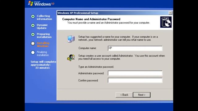 Install windows XP смотреть онлайн