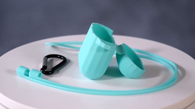 AirPods Silicon Protect Case Бирюзовый смотреть онлайн