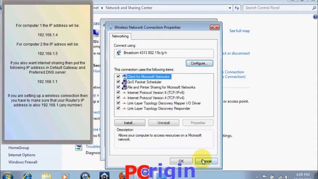 How To Setup Lan Connection window XP 7/8/9/10 смотреть онлайн
