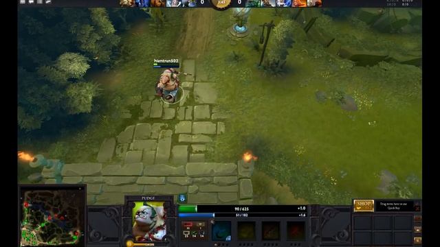 Let's Play Dota 2: Pudge test video смотреть онлайн