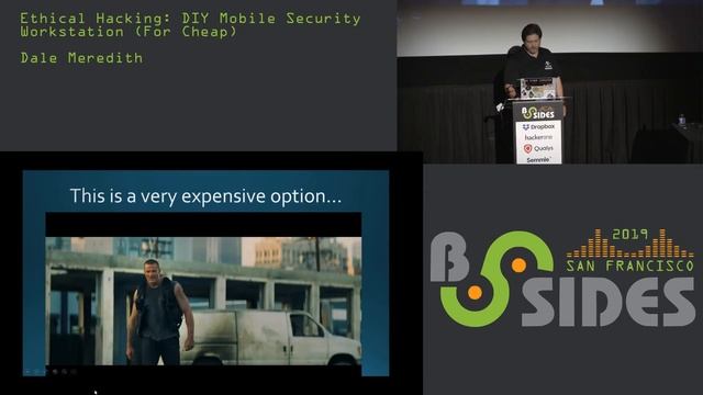 BSidesSF 2019 - Ethical Hacking: DIY Mobile Security Workstation (For Cheap) (Dale Meredith) смотреть онлайн