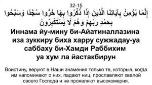 Сура 32 ас-Саджда - Мишари Рашид