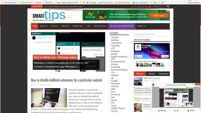 Disable AdBlock for a specific website смотреть онлайн