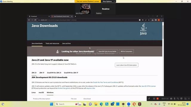 download Java JDK 21 Windows 11 смотреть онлайн