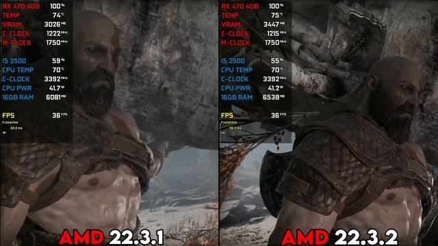 AMD Radeon Driver (22.3.1 vs 22.3.2) Test in 5 Games RX 470 смотреть онлайн