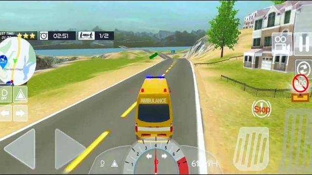 Police Ambulance Rescue Driving 911 Emergency Driving Simulator - Rescue Games Android IOS Gameplay