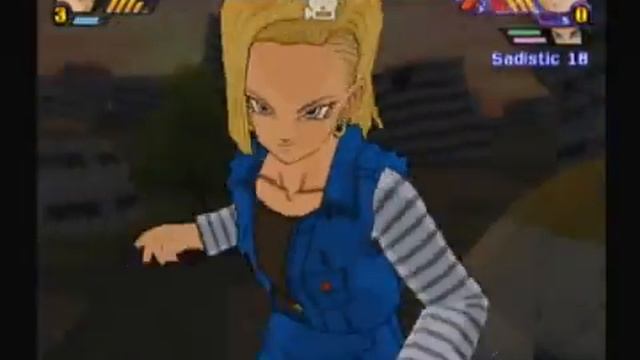 DBZ BT3 Future Gohan vs Androids 17 & 18 смотреть онлайн