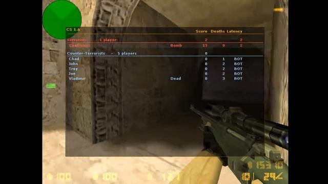 Cs 1.6 - 1 vs 5 смотреть онлайн