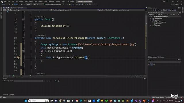 C# Programming - CheckBox Background Image in WinForms смотреть онлайн