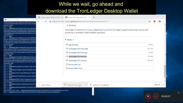 How to upgrade Ledger Tron app to unofficial version 0.1.0 for TRC20 смотреть онлайн