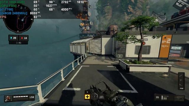 Call of Duty: Black Ops 4 - MP - i7 7700 - Gainward GTX 1060 3GB - 16GB RAM - 1080p - Gameplay смотреть онлайн