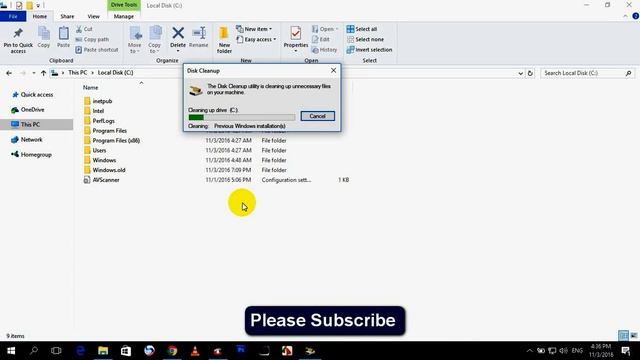 How To Delete Windows.Old Folder And Files [Windows 10] смотреть онлайн