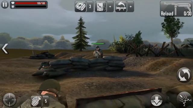 How to play Frontline Commando: D-Day for Android смотреть онлайн