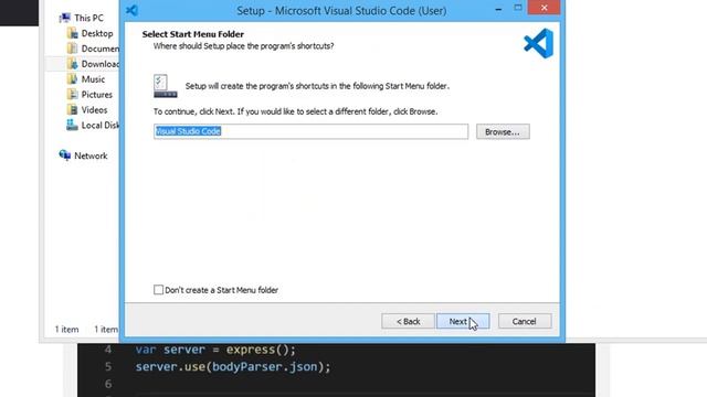 Install Visual Studio Code on Windows PC (VS Code) In 100 Sec | Installation | CodeWithShriekDj смотреть онлайн