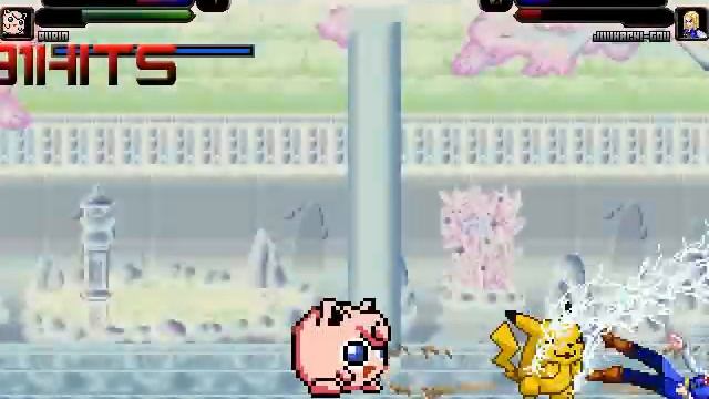 TK's Random Mugen Battle #1466 - Pikachu & Purin VS Android #17 & Android #18 смотреть онлайн