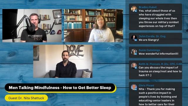 Men Talking Mindfulness with Dr. Nita Shattuck - Getting Better Sleep смотреть онлайн