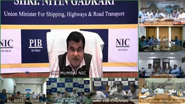 Video link press conference of Union Minister Shri. Nitin Gadkari смотреть онлайн