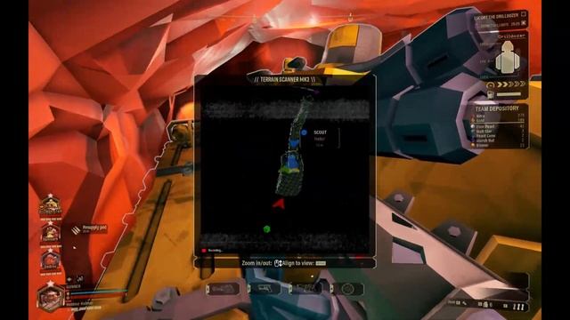Doretta follows pre drilled tunnels - Deep Rock Galactic смотреть онлайн