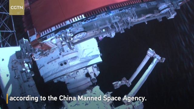 China Space Station: Transposition of Mengtian lab module completed смотреть онлайн