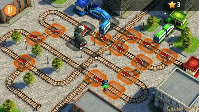 Rail Maze Crisis Puzzle Game | Train Crisis Plus | Android Gameplay #341 смотреть онлайн