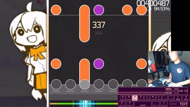 osu!mania | Wagamama Mirror Heart (LU-I Remix) (5.45*) [7k] | 92.71% sightread смотреть онлайн