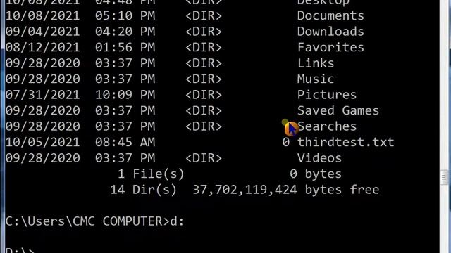 How to Delete the Folder or Directory in Command Prompt || Command Prompt смотреть онлайн