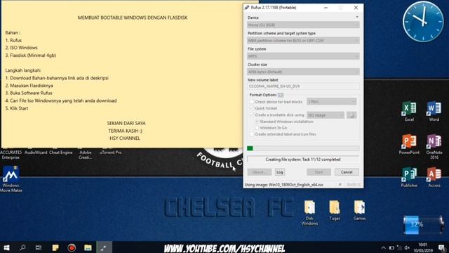 MEMBUAT BOOTABLE WINDOWS TANPA MENGGUNAKAN KASET смотреть онлайн