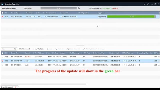 How To Upgrade Firmware on a Hikvison Indoor Station using Batch Config Tool смотреть онлайн