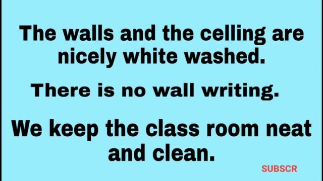 My classroom || Paragraph writing|| short essay 🌸🌸 смотреть онлайн