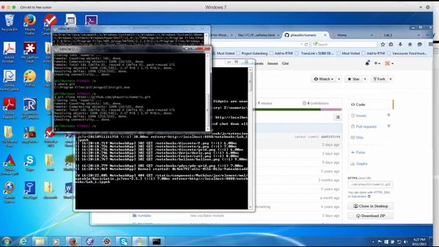 github command line смотреть онлайн