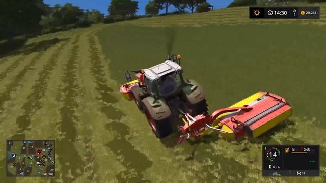 Farming Simulator 17 | Meadow Grove farm | Timelapse | Episode 10 смотреть онлайн