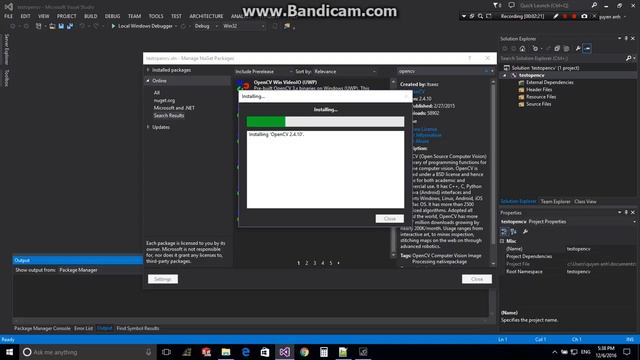How to install Opencv quickly + Windows 10 C++ смотреть онлайн