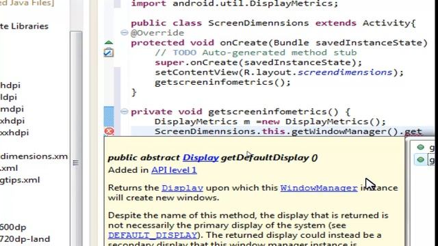 Android Tips 20 Get Screen Dimensions DisplayMetrics смотреть онлайн