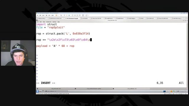 Return Oriented Shellcode (ROP Shellcode) смотреть онлайн