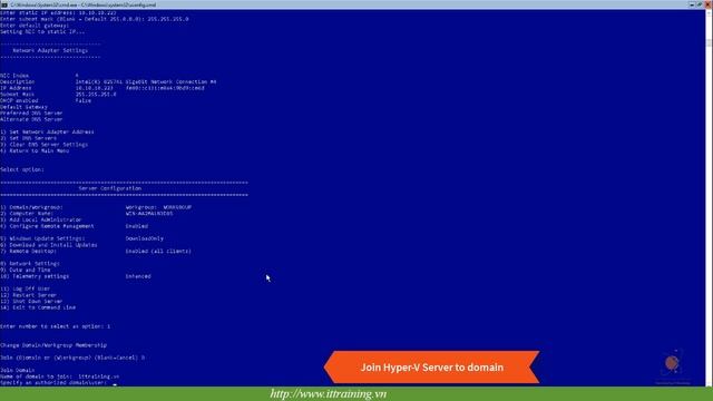 SCVMM 2016 Part 2: Install Hyper-V Server 2016 смотреть онлайн