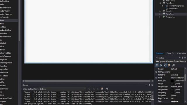 C# Forms Tutorial #3 - Simple Web Browser смотреть онлайн