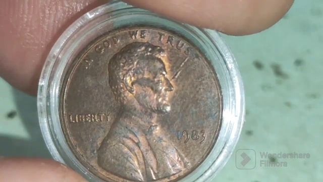 USA LINCOLN CENT 1983 WITH ERROR смотреть онлайн