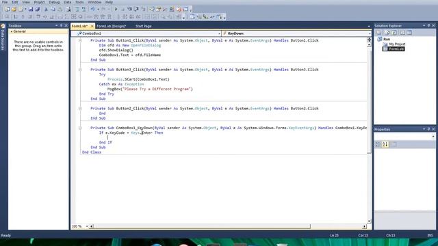 How to Make a Program Like Run in VB.net смотреть онлайн